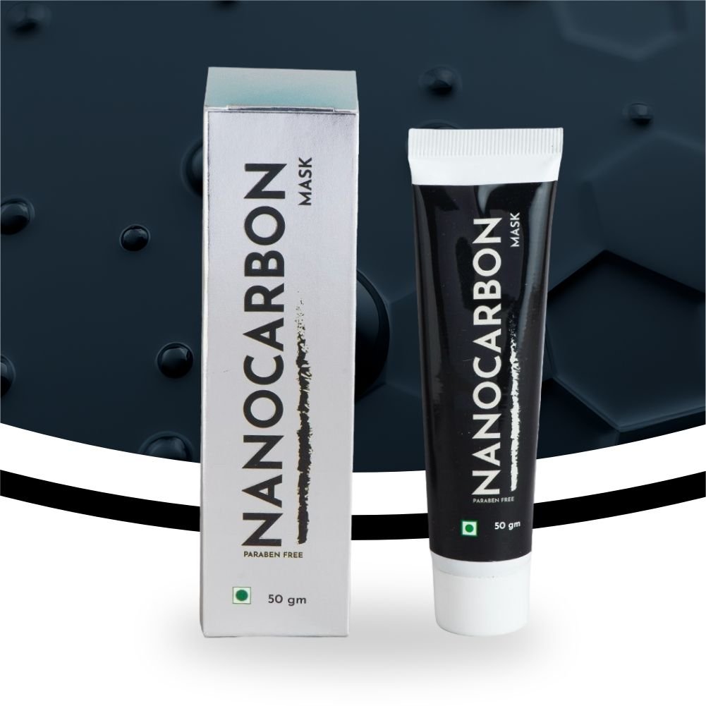 Biotex Nano Carbon Mask - Ayurvedic Proprietary Wash-Off Face Mask with Kumari Aloe Vera and Triphala