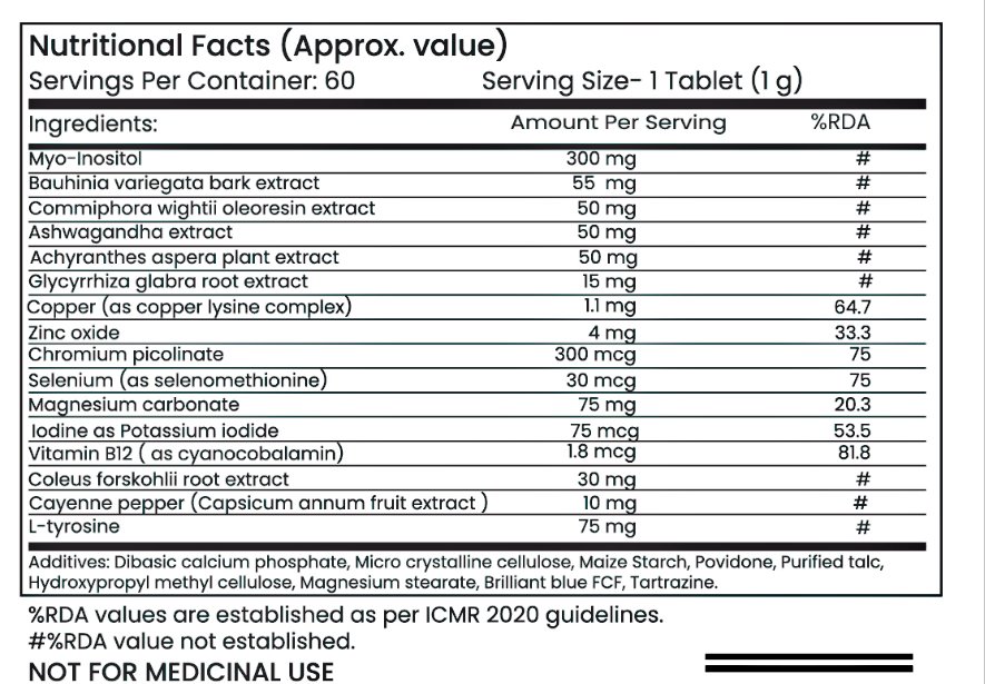 Product label