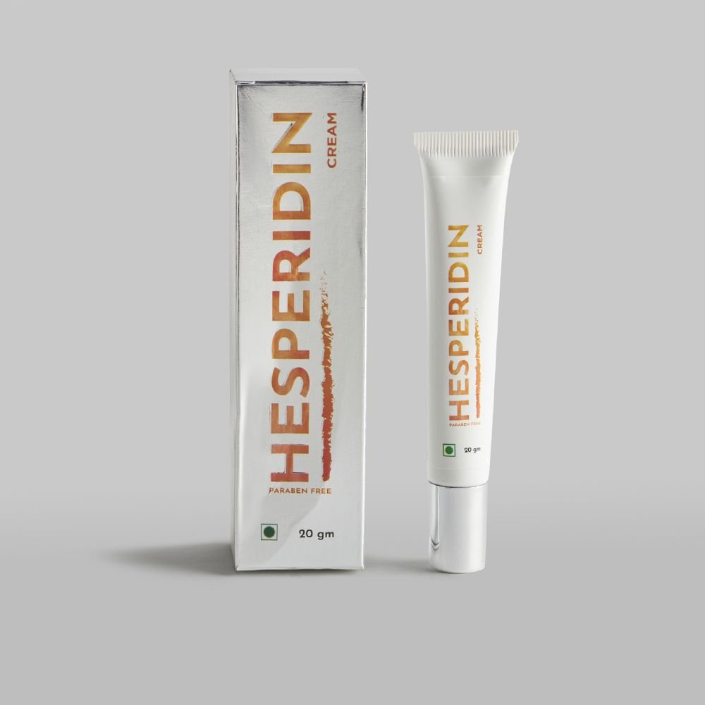 Biotex Hesperidin Cream 20g tube - Ayurvedic skin care formula with Manjistha and citrus extracts